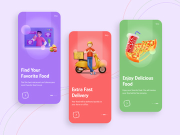 Food App with Animation preview picture