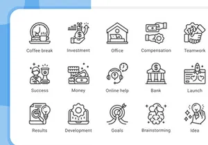 Business and Finance Icon Pack Vol.02