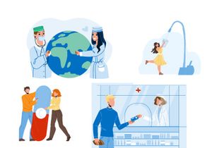 Health medical characters