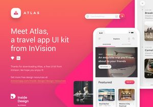 Atlas - Free Mobile UI Kit