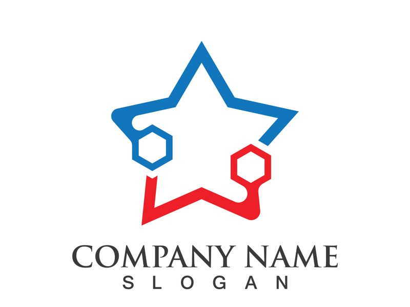 star vector icon illustration design template
