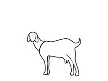 Goat Logo Template vector icon illustration design