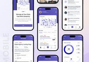 Taskmag - Task Manager Mobile & Dashboard Saas App