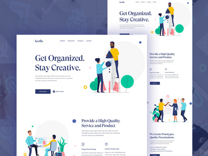 Business Startup Landing Page