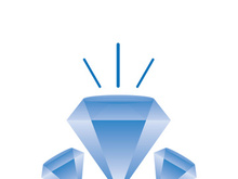 Diamond logo template vector icon illustration design