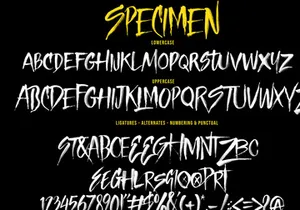 Bored To Death Regular + SVG Font
