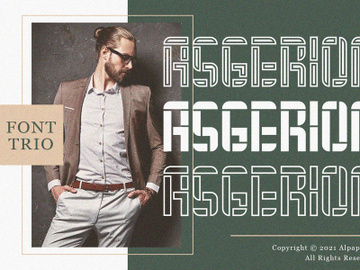 Asgerion - Display Font Trio preview picture
