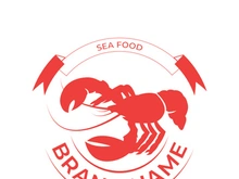 Vintage lobster logo