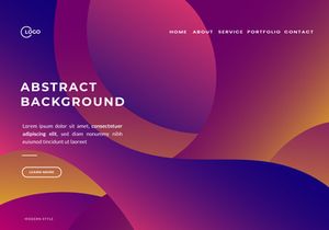 Abstract Background Wave Modern
