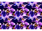 illustration features exotic jungle plants