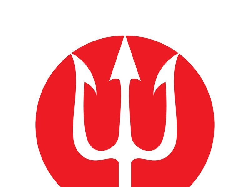 Mystic Trident Emblem Of Power magic trisula