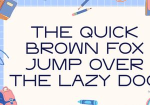 Minimalist School - Modern Sans Serif