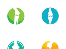 Bone logo design.logo for nursing, medical, orthopedic.