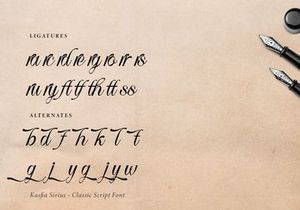 Kasfia Sirius | Classic Script