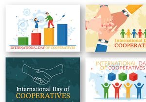 12 International Day of Cooperatives Illustration