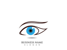 Branding Identity Corporate Eye Care vector logo design