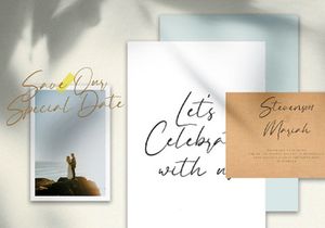Allezia Sttacy - Handwritten Font