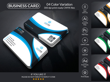 Modern Business Card Design Template preview picture