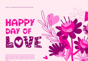 Jealous - Romantic Display Font