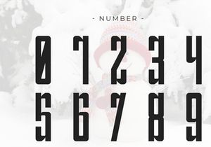 Snowman - Condensed Sans Serif