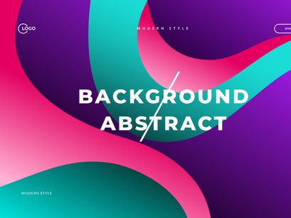 Abstract Background Wave Modern