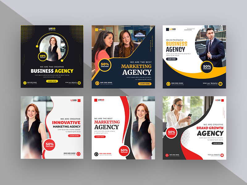 Digital Marketing Agency Instagram Post Ver-16