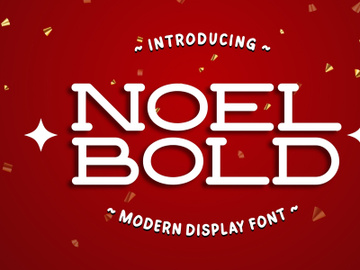 Noel Bold - Modern Display Font preview picture