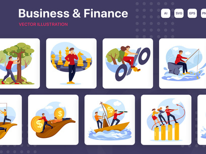 M191_Business & Finance Illustrations