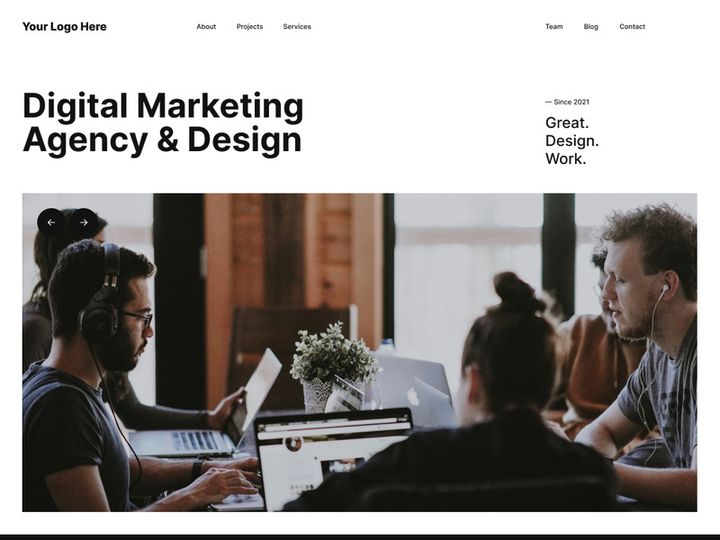 Marketing Agency Figma Premium Template