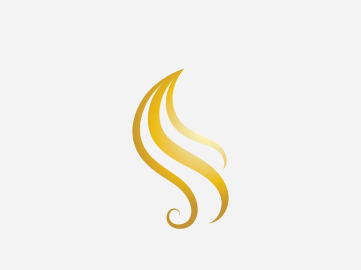 Hair woman and face logo and symbols