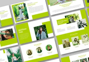 Charlene - Creative google slides Template