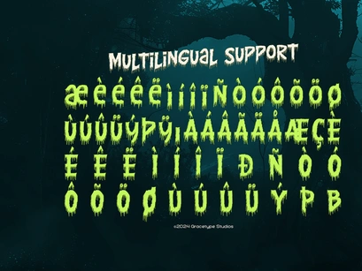 Spillknot | Dripping Horror Font