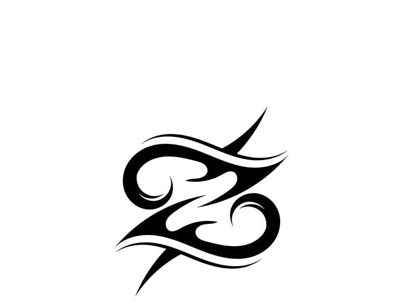 Tribal tattoos. Art tribal tattoo. Vector sketch of a tattoo. Idea for design