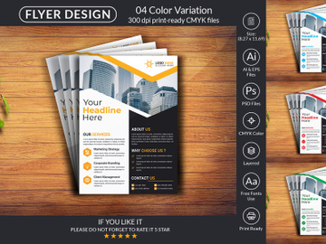 Corporate Flyer Design Template preview picture