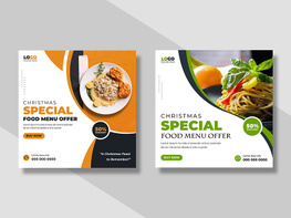 Food Menu Instagram Post Banner Ver-1 preview picture