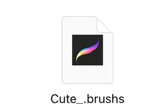 Brush procreate 101 stamps food