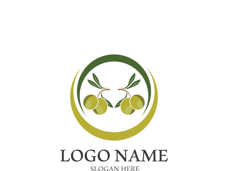 Extra virgin olive oil logo icon design vector illustration