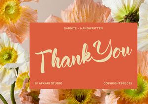 Garnite - Handwritten Script Font