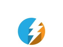 Lightning bolt flash thunderbolt icons vector