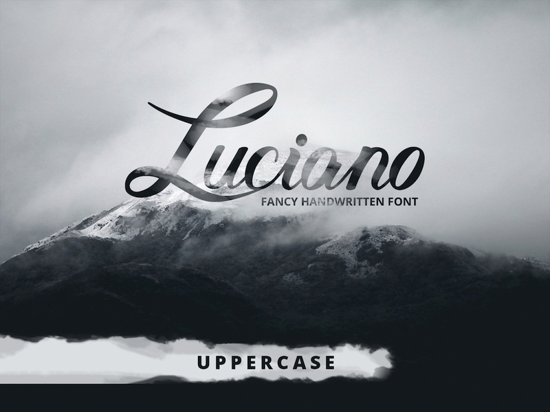 Luciano Free Font