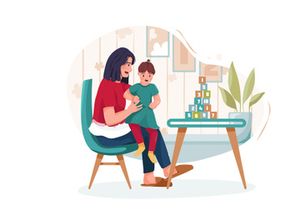 M147_Babysitter Service Illustrations