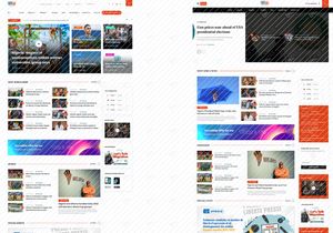 2 In 1 Blog News portal UI KIT
