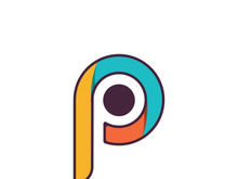 p logo and symbol vector template