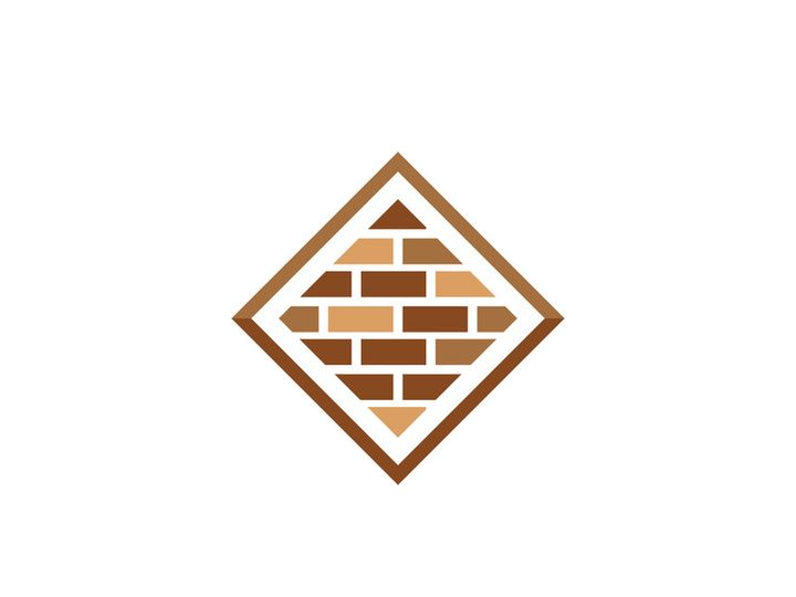 Brick icon design illustration