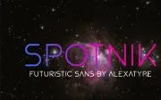 Spotnik - Sans Serif Font