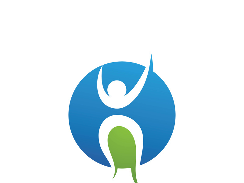 Star success people care logo and symbols