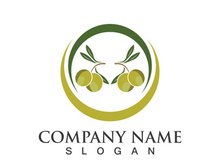 Extra virgin olive oil logo icon design vector illustration