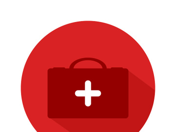 medical suitcase icon preview picture