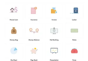 Finance Color Icons