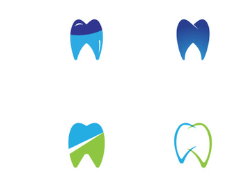 Dental abstract logo. Dental Health, dental care and dental clinic. Logo for health, dentist and clinic. preview picture